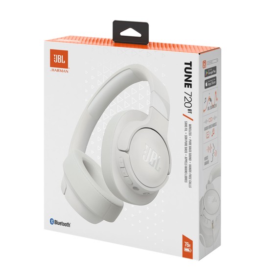 Headphone JBL TUNE T720 BT (WH) 