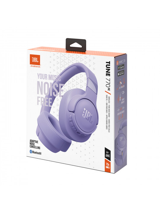 Ականջակալ JBL TUNE T770 NC (PUR) 
