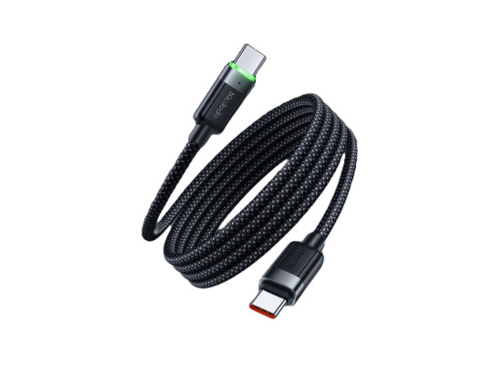 Մալուխ MCDODO 60W Magnetic Self-Winding C to C 1.2m (Black) (CA-2000)