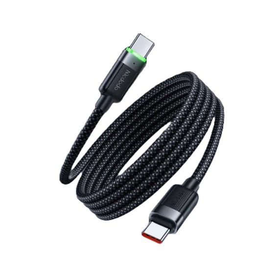 Մալուխ MCDODO 60W Magnetic Self-Winding C to C 1.2m (Black) (CA-2000)