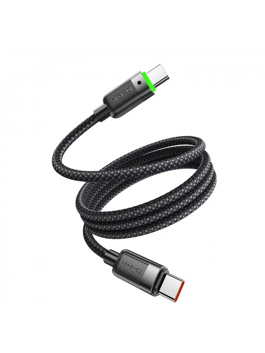 Cable MCDODO 60W Magnetic Self-Winding C to C 1.2m (Black) (CA-2000)