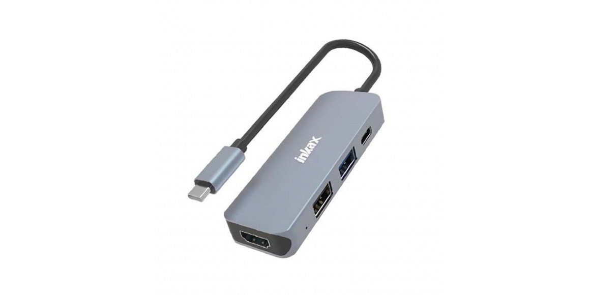 Usb-hub INKAX DST-06 (SL) 