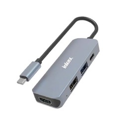 Usb-hub INKAX DST-06 (SL) 
