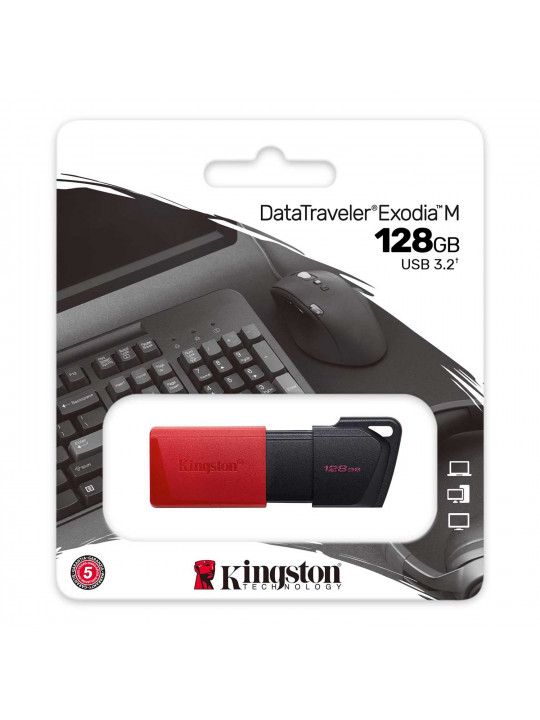 Ֆլեշ հիշողություններ KINGSTON DTXM/128GB 