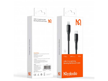 Մալուխ MCDODO USB-C to Lightning 36W Data Cable 1m (Black) (CA-5631)