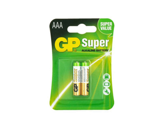 Батарейки GP AAA SUPER 2 