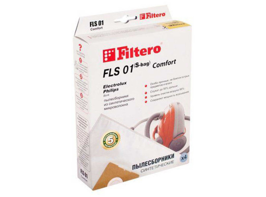 Мешки для пылесосов FILTERO FLS 01 COMF (X4) 