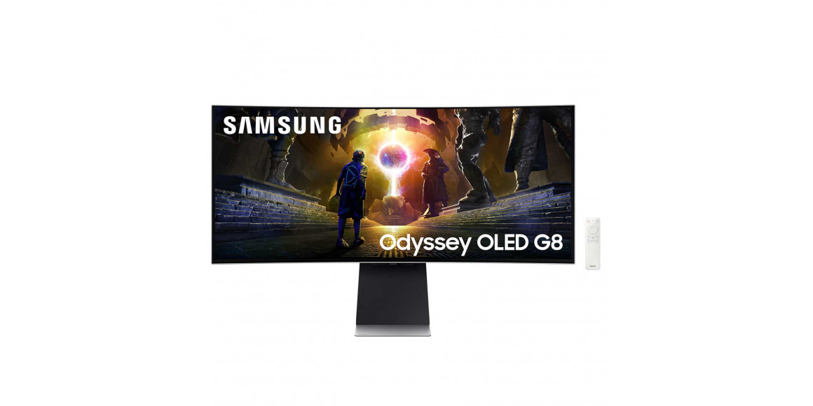 Монитор SAMSUNG Odyssey OLED G8 34 UWQHD Curved 175Hz LS34DG852SIXCI 