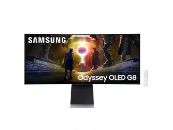 Մոնիտոր SAMSUNG Odyssey OLED G8 34 UWQHD Curved 175Hz LS34DG852SIXCI 