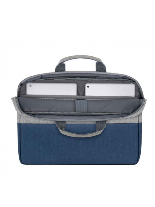 Bag for notebook RIVACASE 7532 (Grey/Dark Blue) 15.6 