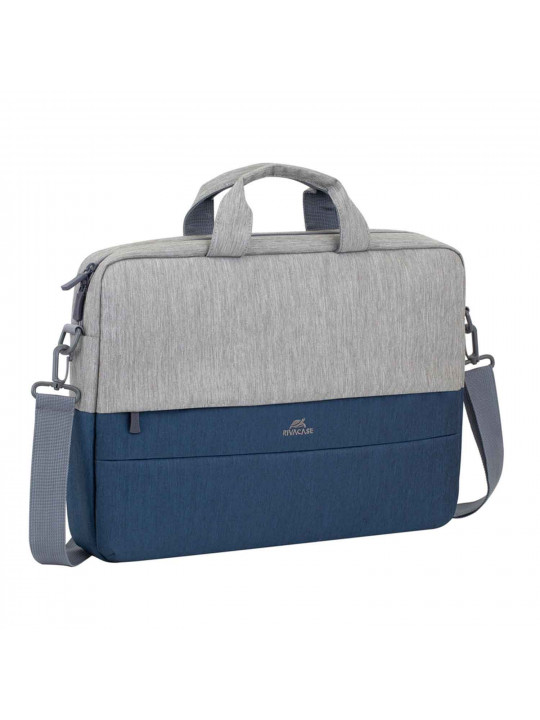 Bag for notebook RIVACASE 7532 (Grey/Dark Blue) 15.6 
