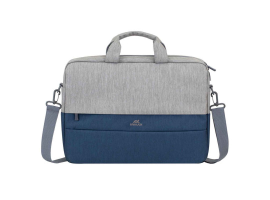 Сумки для ноутбука RIVACASE 7532 (Grey/Dark Blue) 15.6 