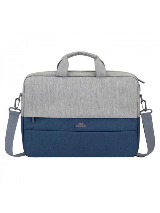 Bag for notebook RIVACASE 7532 (Grey/Dark Blue) 15.6 