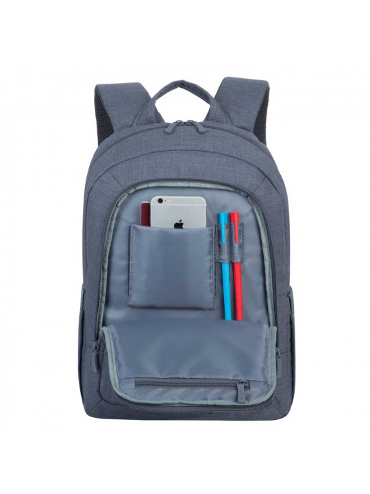 Պայուսակներ դյուրակիր համակարգչի RIVACASE 7560 (Grey) 15.6 BACKPACK 