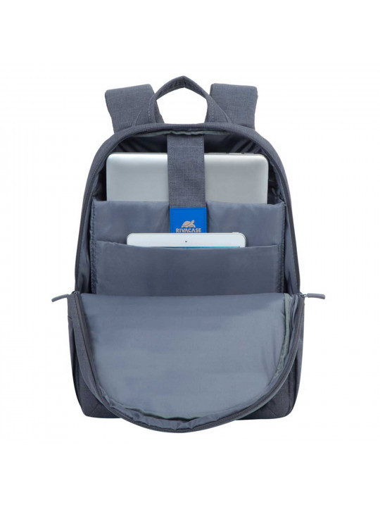 Պայուսակներ դյուրակիր համակարգչի RIVACASE 7560 (Grey) 15.6 BACKPACK 