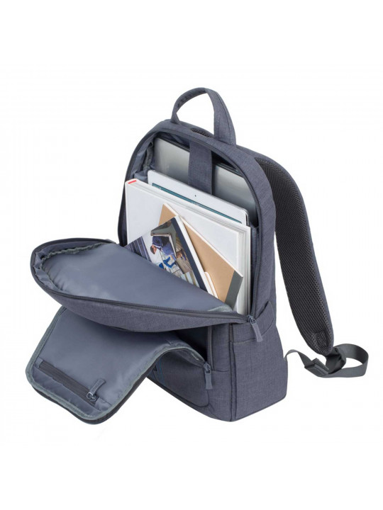 Պայուսակներ դյուրակիր համակարգչի RIVACASE 7560 (Grey) 15.6 BACKPACK 