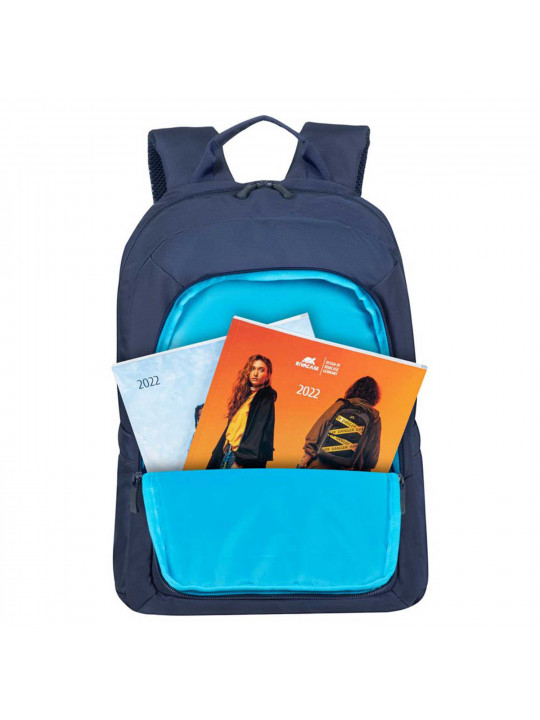 Сумки для ноутбука RIVACASE 7561 Backpack 15.6 (Dark Blue) 