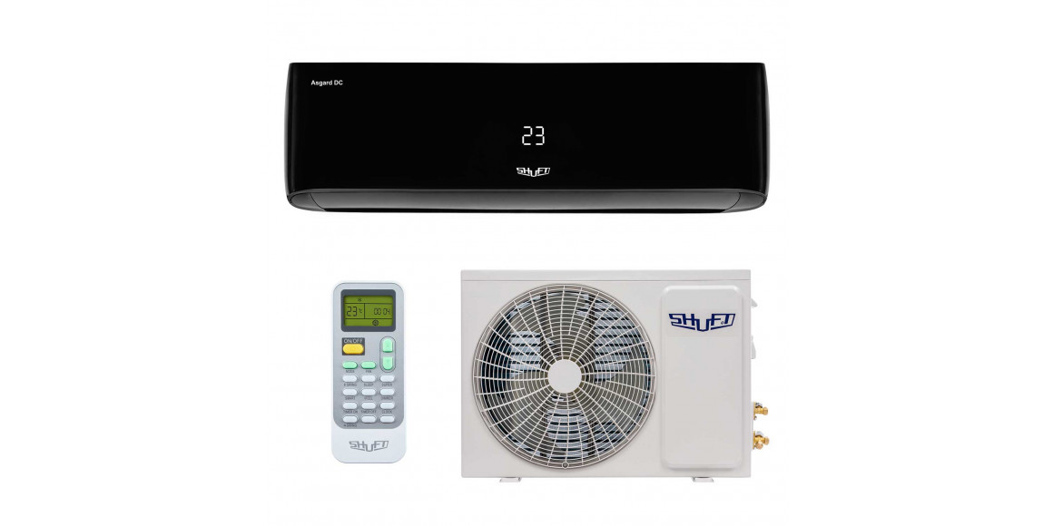 Air conditioner SHUFT SFTHAI/IN-12HN8/BL ASGARD DC BLACK 
