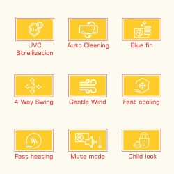 Air conditioner BERG CRYSTAL BGAC/I-12 (T) 