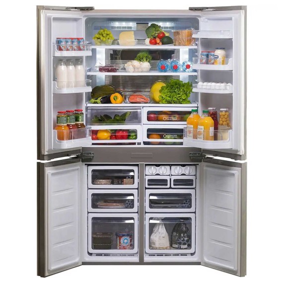 Refrigerator SHARP SJ-EX98F-SL 