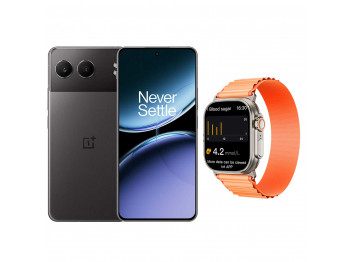 Սմարթ հեռախոս ONEPLUS Nord 4 12GB 256GB (Obsidian Midnight) (CPH2663)+INKAX W08UR (ORANGE) (5011110282)