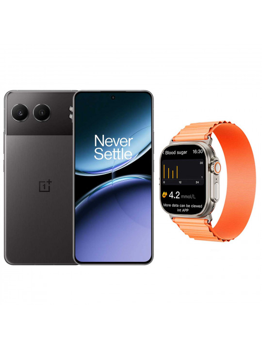 Սմարթ հեռախոս ONEPLUS Nord 4 12GB 256GB (Obsidian Midnight) (CPH2663)+INKAX W08UR (ORANGE) (5011110282)