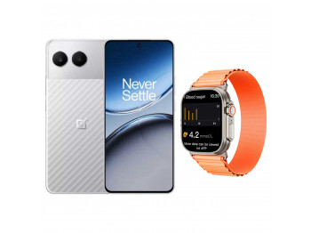 Սմարթ հեռախոս ONEPLUS Nord 4 16GB 512GB (Mercurial Silver) (CPH2663)+INKAX W08UR (ORANGE) (5011110285)