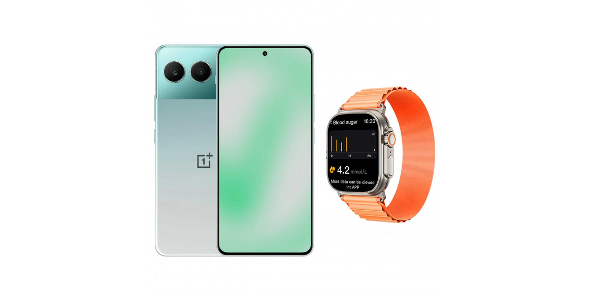 Smart phone ONEPLUS Nord 4 16GB 512GB (Oasis Green) (CPH2663)+INKAX W08UR (ORANGE) (5011110283)