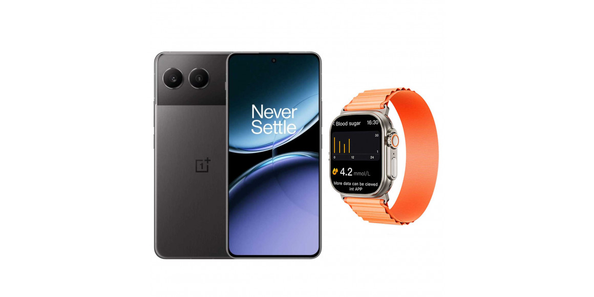 Смартфон ONEPLUS Nord 4 16GB 512GB (Obsidian Midnight) (CPH2663)+INKAX W08UR (ORANGE) (5011110284)