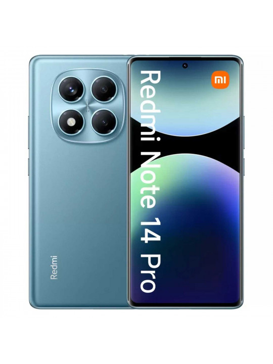 Смартфон XIAOMI REDMI NOTE 14 Pro 4G 12GB 512GB (Ocean Blue) (24116RACCG)