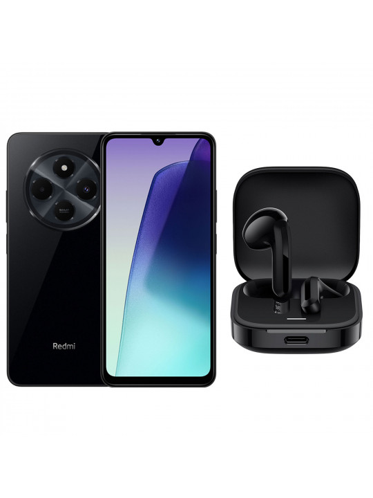 Smart phone XIAOMI REDMI 14C 8GB 256GB (Midnight Black)+Redmi Buds 6 Active (2409BRN2CY)