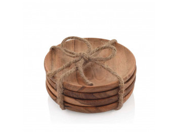 Layers KOOPMAN 170490760 COASTER ACACIA 4PC SET (350358)