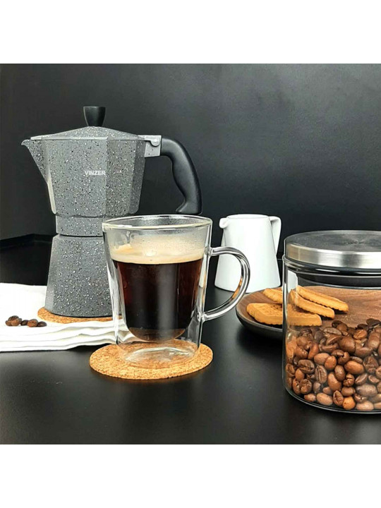 Սրճեփ VINZER 50398 ESPRESSO MOKA GRANILO 6 CUP 