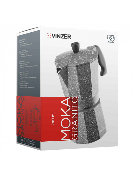 Սրճեփ VINZER 50398 ESPRESSO MOKA GRANILO 6 CUP 