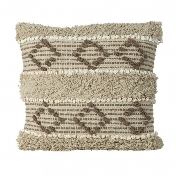 Pillow KOOPMAN 45X45CM COTTON GREY (374224) (A35823020)