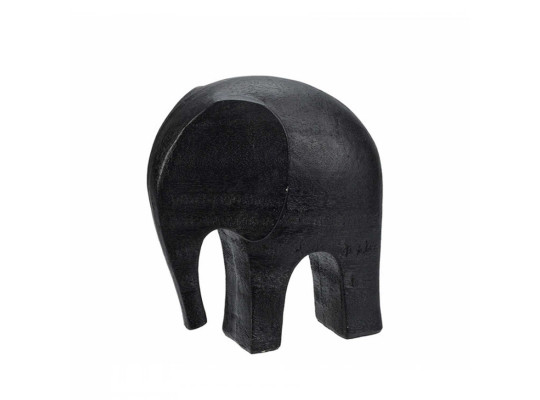 Decorate objects KOOPMAN ELEPHANT BLACK 14X7X15CM (693592) (NB1910260)