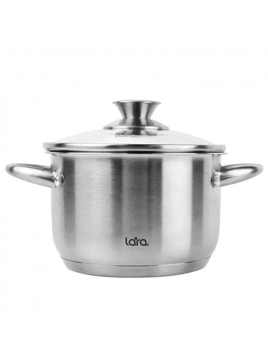 Կաթսաներ LARA LR02-270 S/STEEL AFINA 24CM 6.5L 