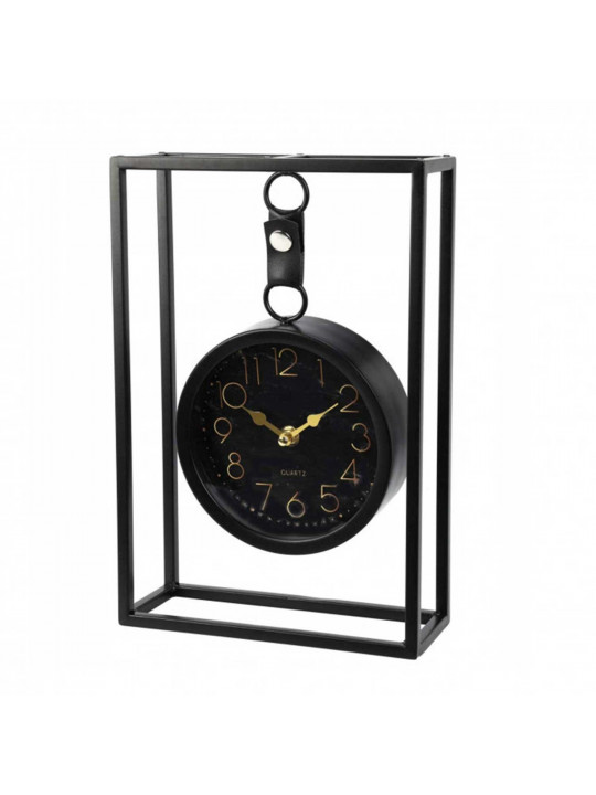 Настольные часы KOOPMAN TABLE CLOCK METAL BLACK (996174) (HZ1230040)