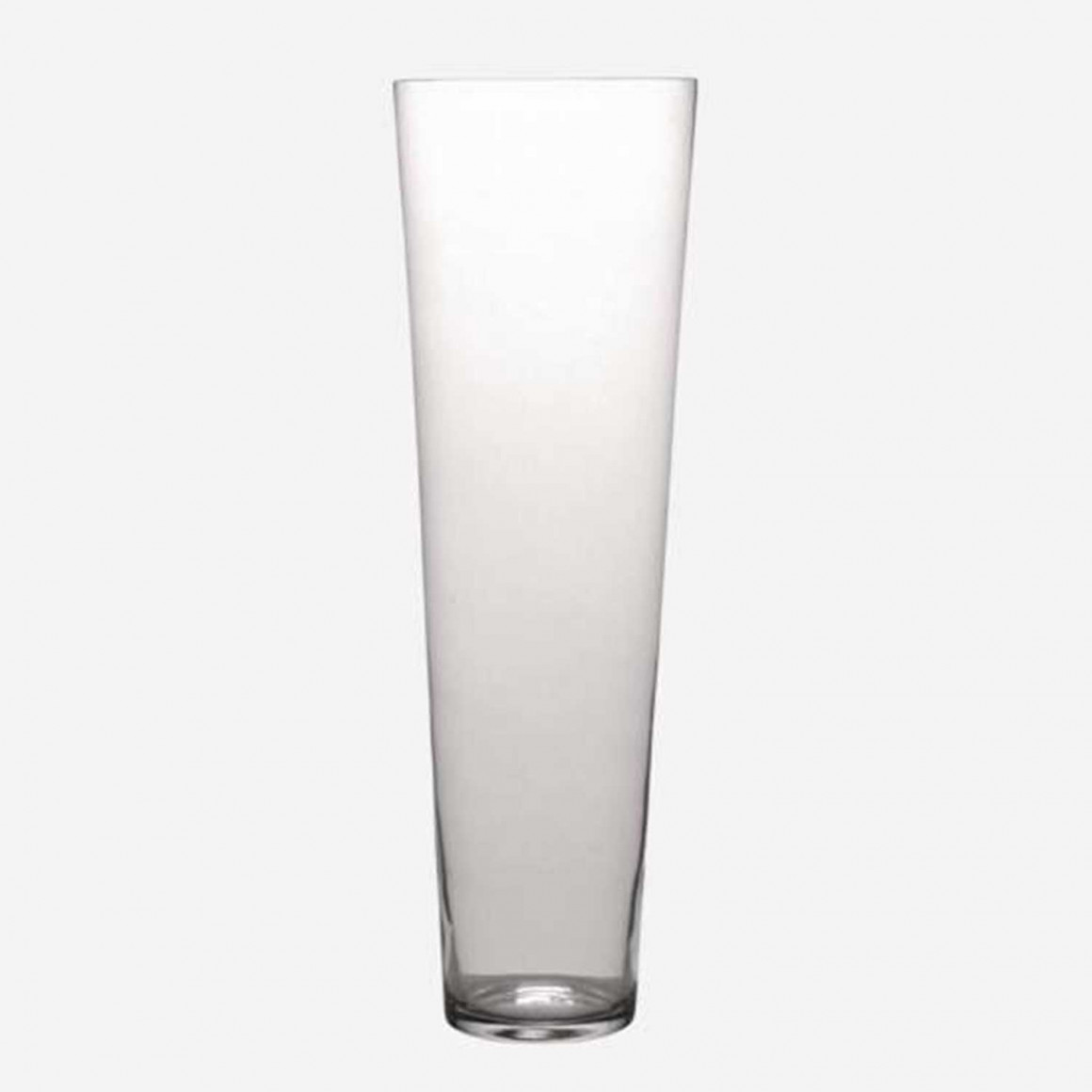 Ծաղկաման KOOPMAN VASE CONICAL GLASS 19XH70CM (436519) (DS4000100)