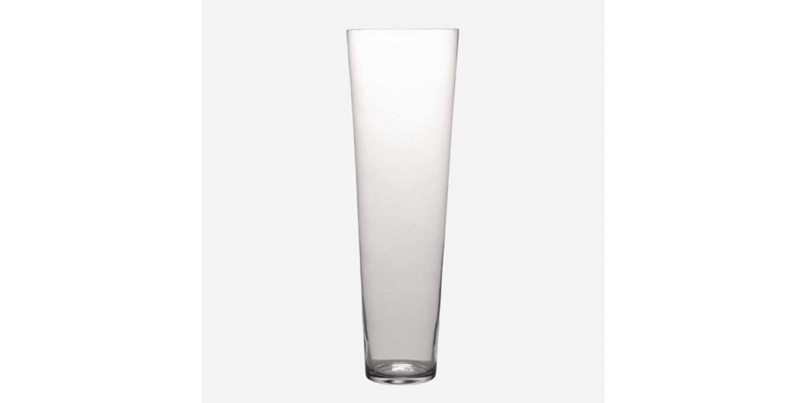 Ваза KOOPMAN VASE CONICAL GLASS 19XH70CM (436519) (DS4000100)