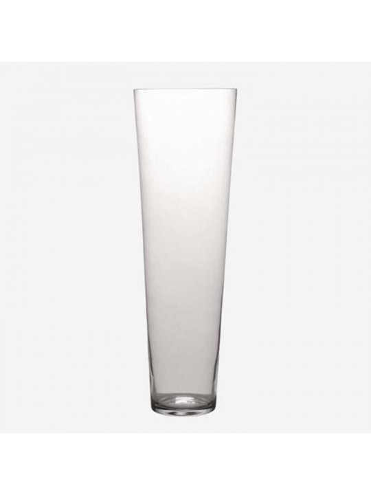 Ваза KOOPMAN VASE CONICAL GLASS 19XH70CM (436519) (DS4000100)