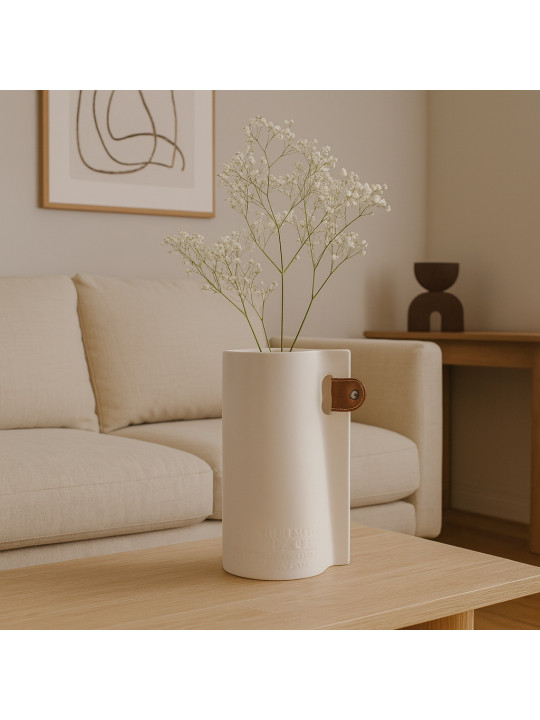 Vases KOOPMAN VASE DOLOMITE 130X105X240MM (957830) (NB1200810)