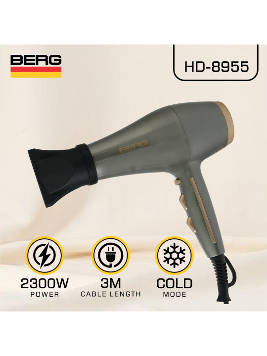 Hair dryer BERG HD-8955 