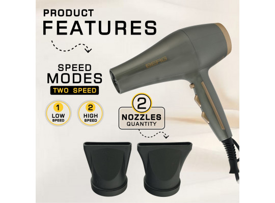 Hair dryer BERG HD-8955 