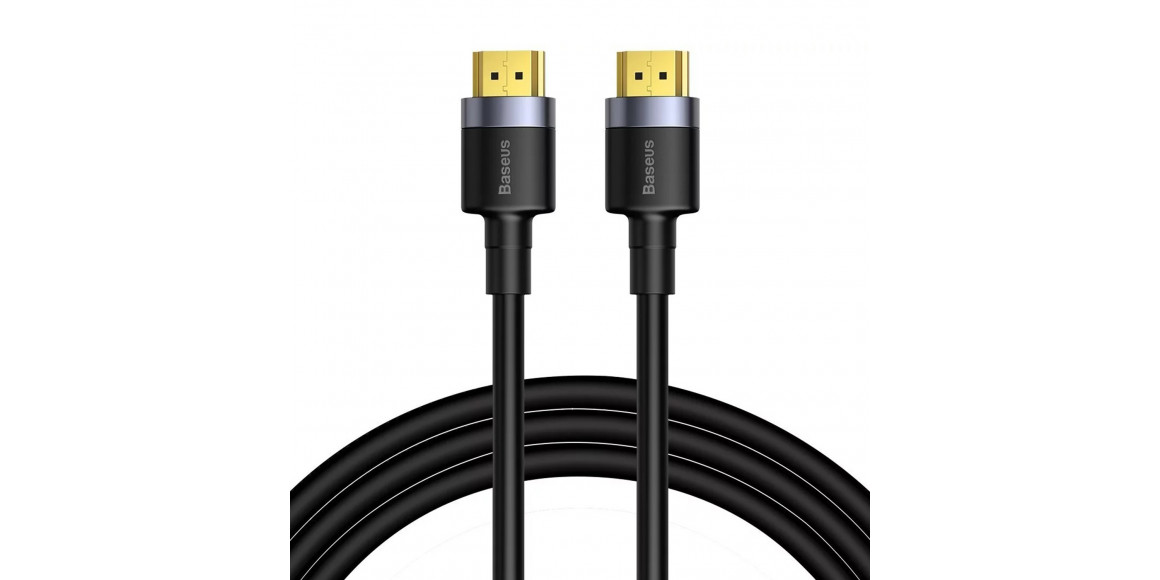 Кабель BASEUS HORIZONTAL 4KHDMI MALE TO 4K HDMI MALE 2M CADKLF-F01 (BK) 