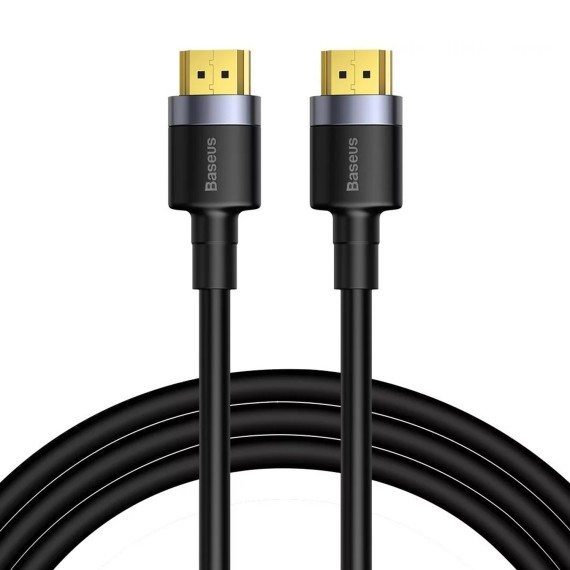Մալուխ BASEUS HORIZONTAL 4KHDMI MALE TO 4K HDMI MALE 2M CADKLF-F01 (BK) 