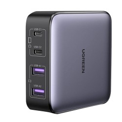 Power adapter UGREEN CD327 Nexode GaN Fast Charging 65W PD 4 Ports (BK) (90747)