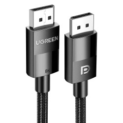 Մալուխ UGREEN DP to DP 8K60Hz 3m (BK) (80393)