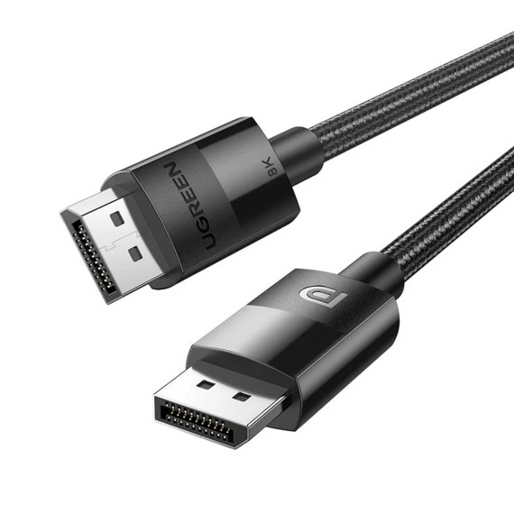 Մալուխ UGREEN DP to DP 8K60Hz 3m (BK) (80393)