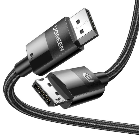Մալուխ UGREEN DP to DP 8K60Hz 5m (BK) (80394)